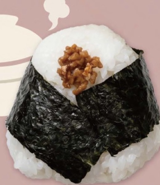 肉味噌のおむすび